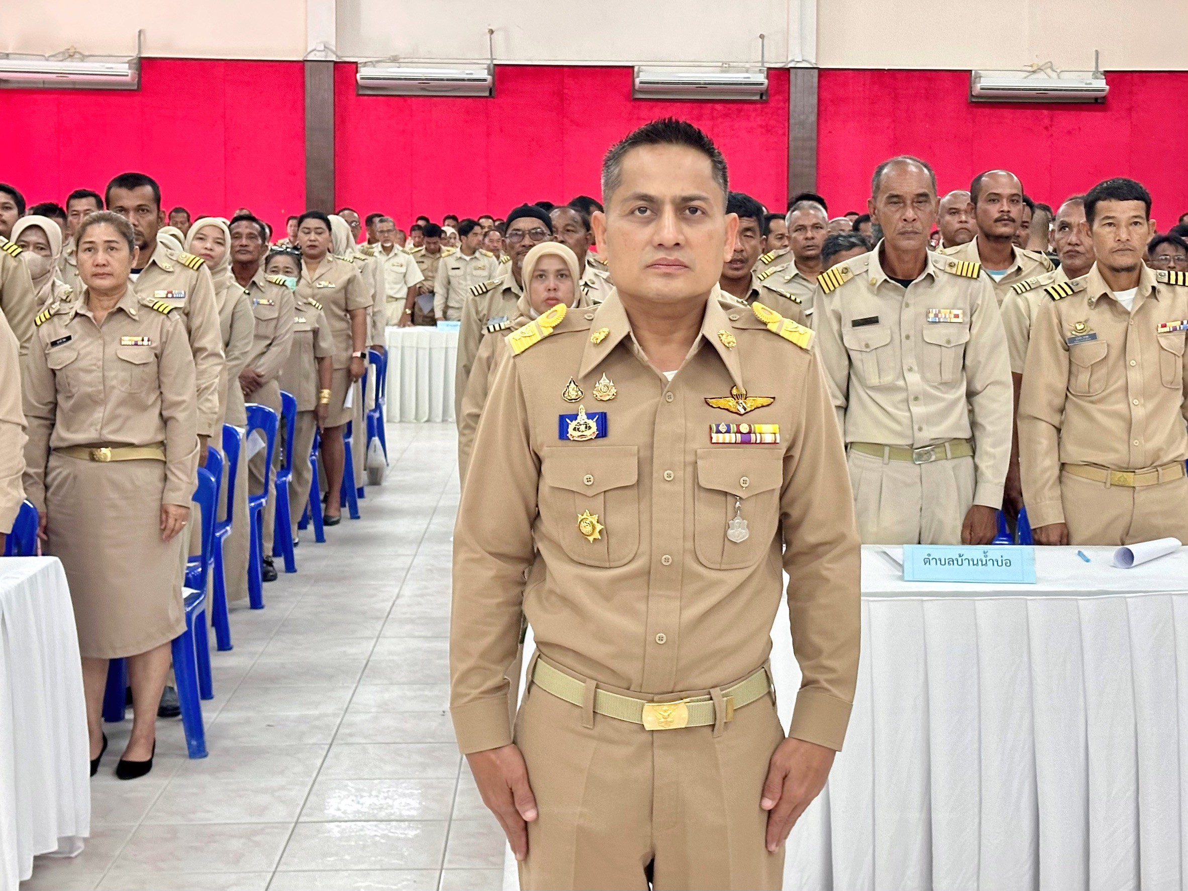 📍อำเภอปะนาเระ ร่วมประชุมประจำเดือนกำนัน ผู้ใหญ่บ้าน ฯลฯ ครั้งที่ 11/2568 ประจำเดือนพฤศจิกายน 2568 