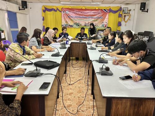 📣☘️สพอ.ปะนาเระ  ร่วมประชุม กบต.ตำบลคอกกระบือ🍀